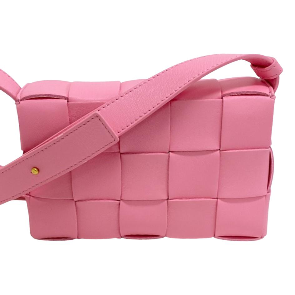 BOTTEGAVENETA Shoulder Bag leather pink cassette Women