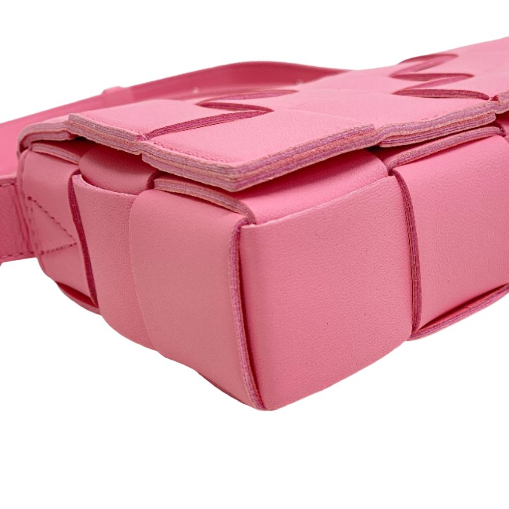 BOTTEGAVENETA Shoulder Bag leather pink cassette Women