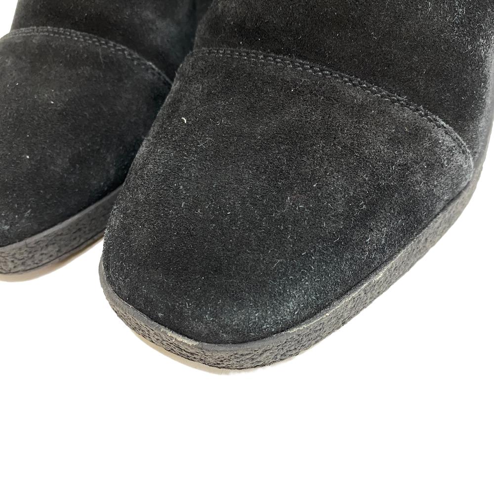 LOUIS VUITTON boots suede black 15 years Women 36 2/1
