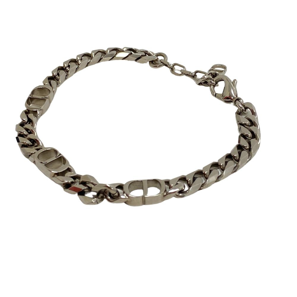 Dior bracelet B1446HOMMT_D000 brass Silver Chain link CD icon Women