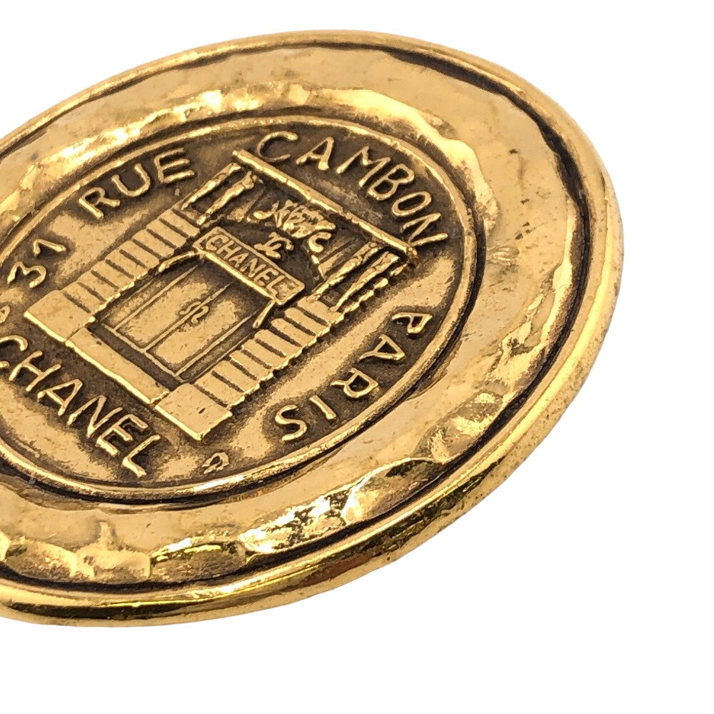 CHANEL Brooch Gold Plated gold 31 RUE CAMBON 1150 Women