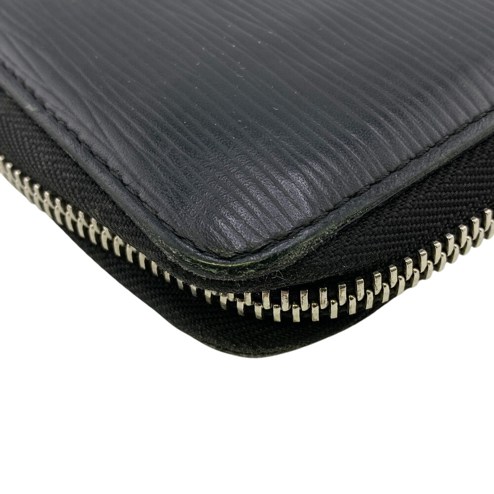 LOUIS VUITTON Long Wallet Purse M67723 leather black Supreme Zip Around Epi Zippy Organizer mens
