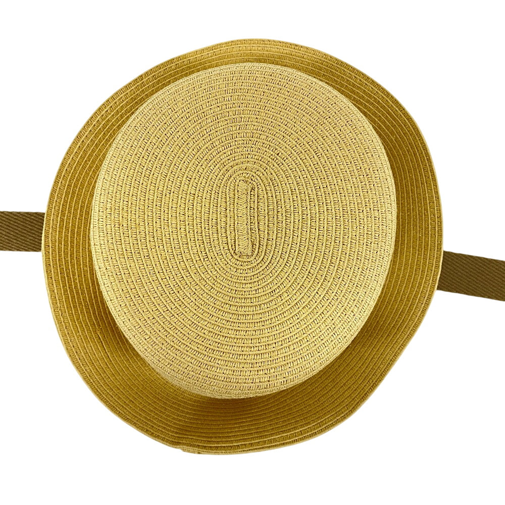 FENDI Other hats FXQ891 Raffia beige Bucket Zucca mens