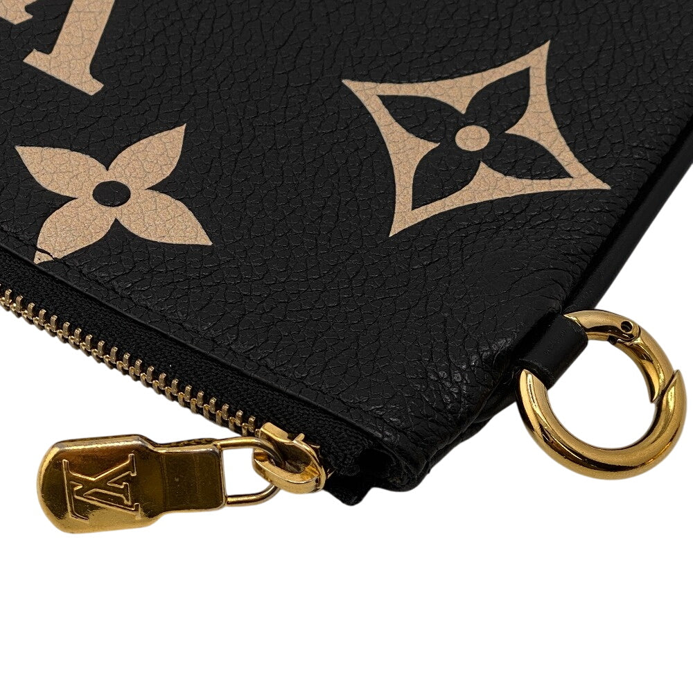 LOUIS VUITTON Pochette M69516 leather Black brown Monogram Ann Platt Pochette trio Women
