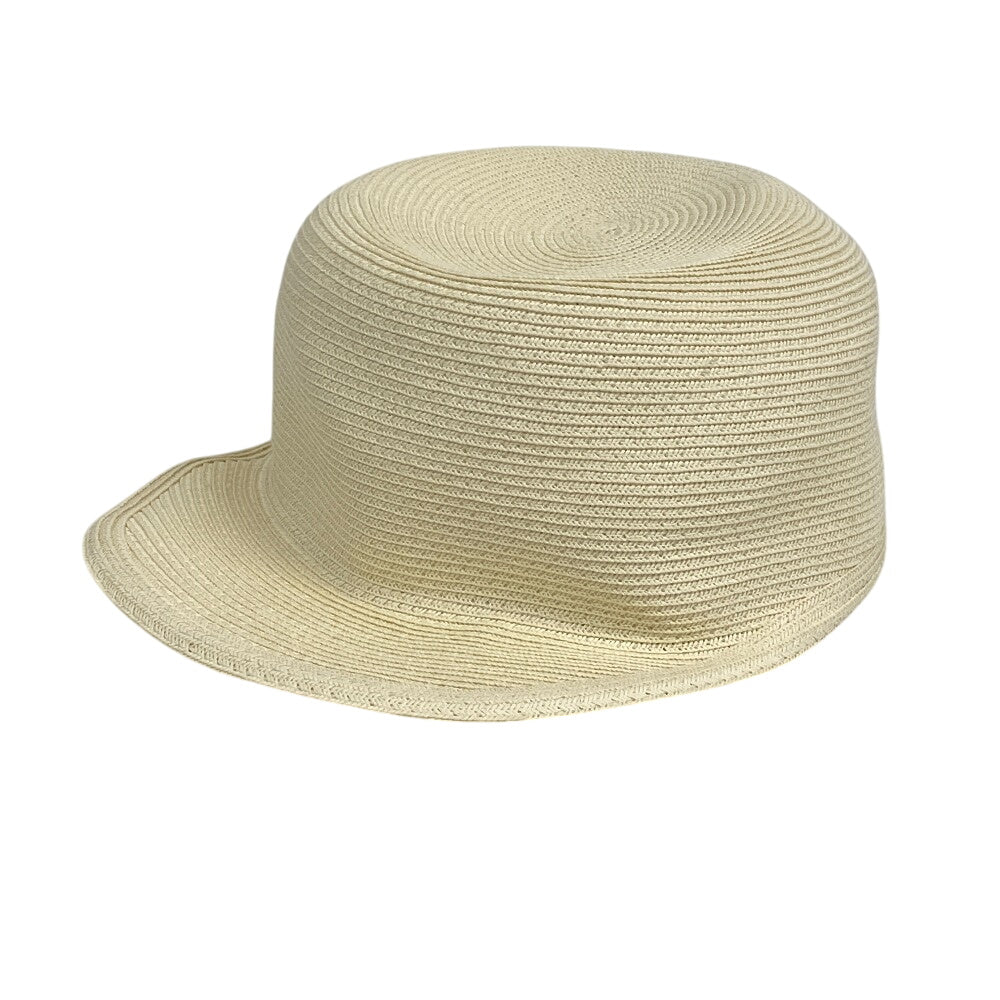 HERMES Casquette paper beige Serie Women 56
