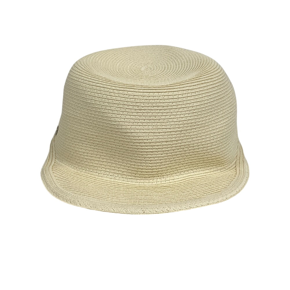 HERMES Casquette paper beige Serie Women 56