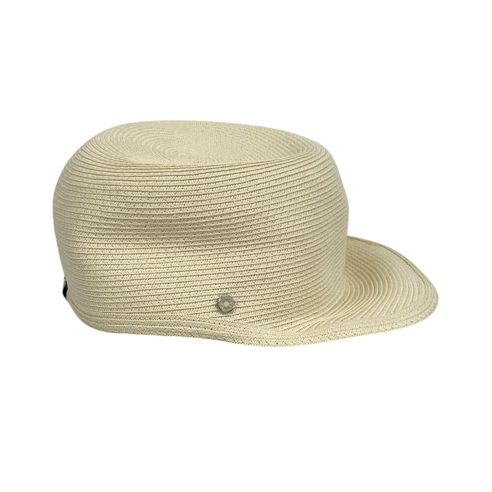 HERMES Casquette paper beige Serie Women 56
