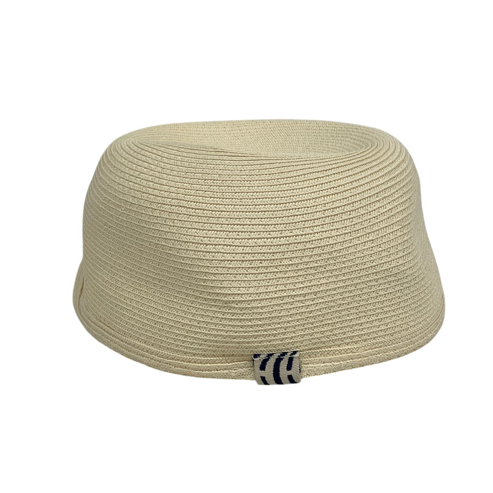 HERMES Casquette paper beige Serie Women 56