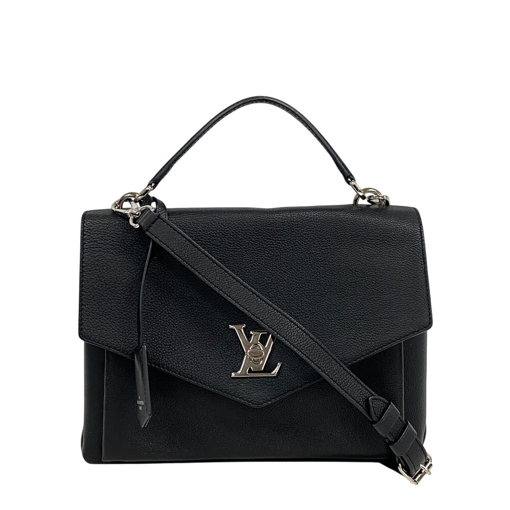LOUIS VUITTON Shoulder Bag M54849 Taurillon Clemence black My rock me