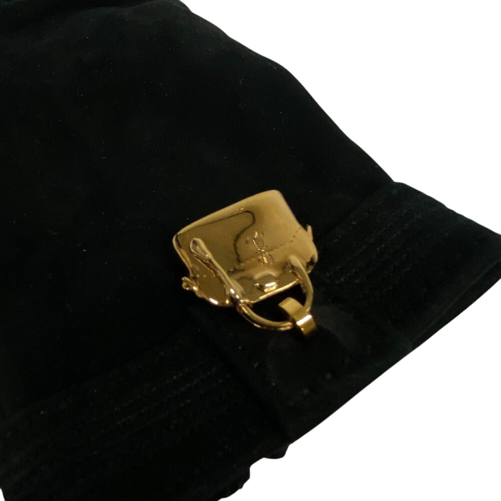 HERMES gloves Suede black Bolide Jige Women 8