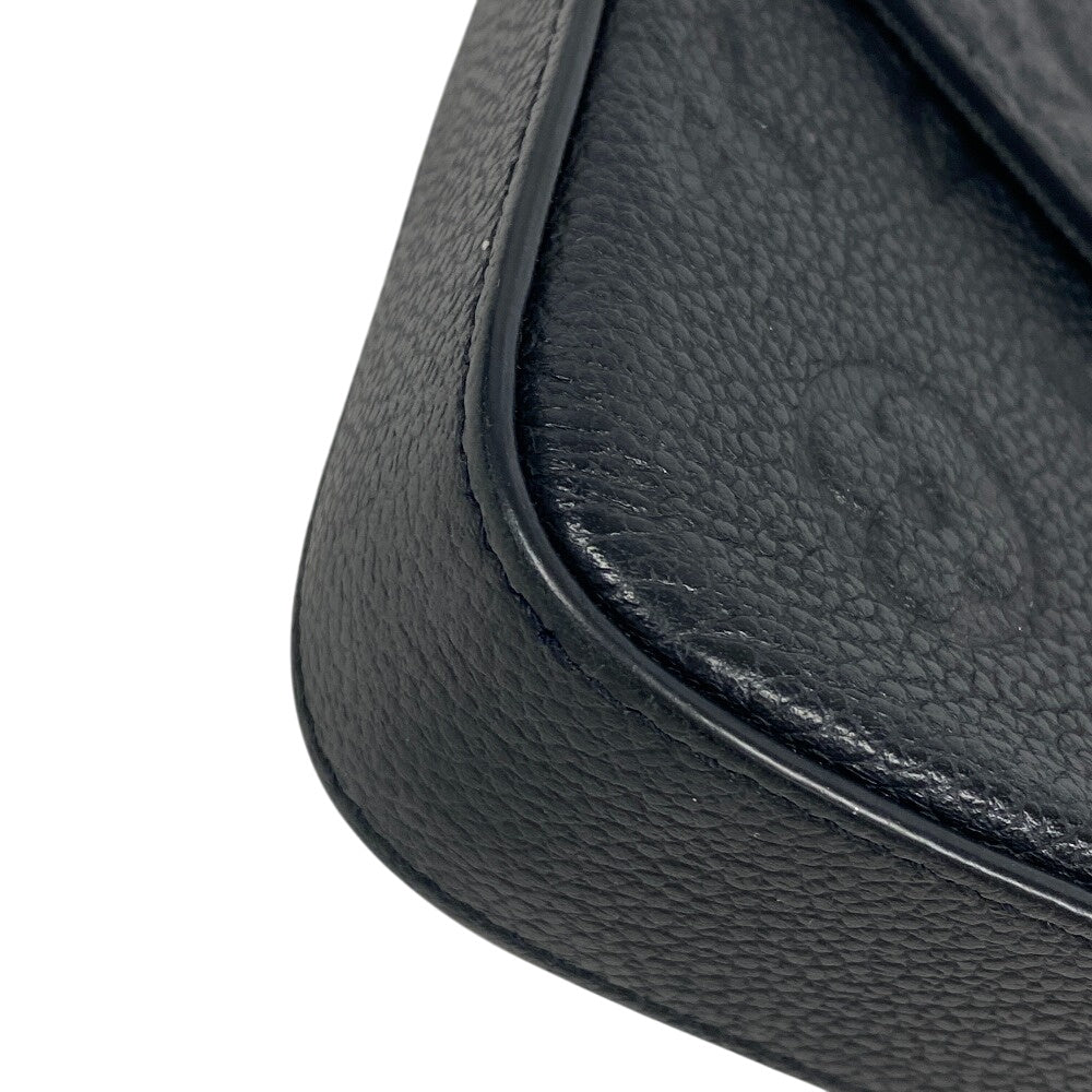 LOUIS VUITTON Pochette M82477 leather Noir Monogram Ann Platt Pochette Felice