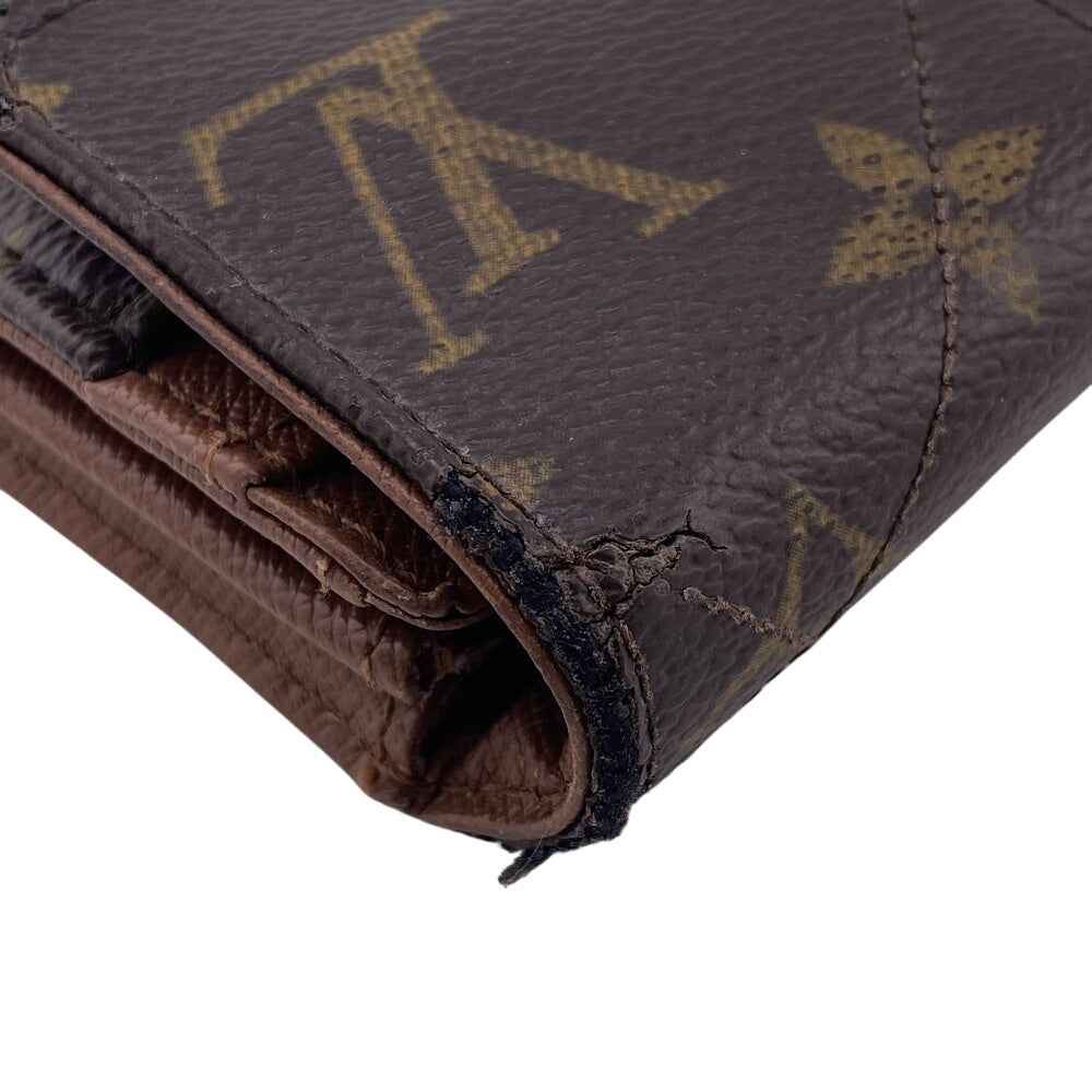 LOUIS VUITTON Long Wallet Purse M66556 Monogram Brown Turn lock Monogram Etoile Portefeuille Sarah Women