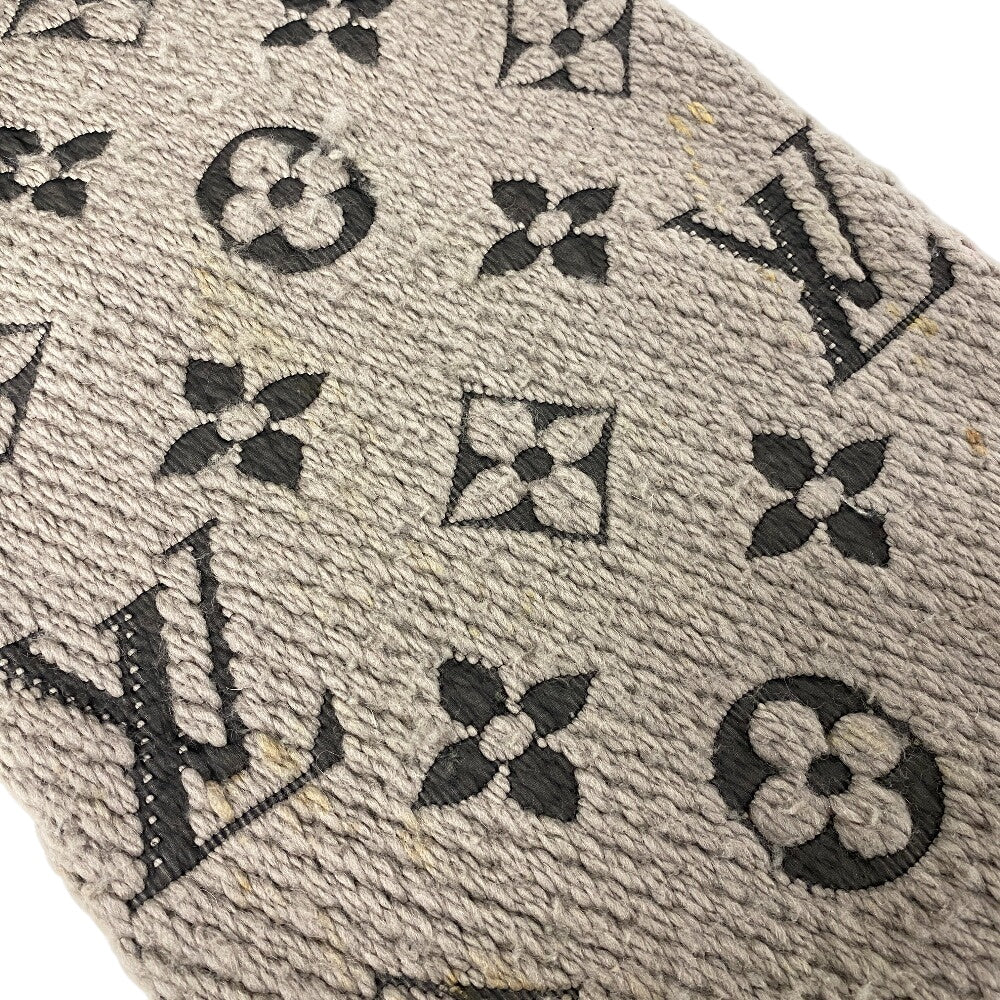LOUIS VUITTON Scarf M72242 Wool, Silk gray Escalp Logo mania Women(Unisex)