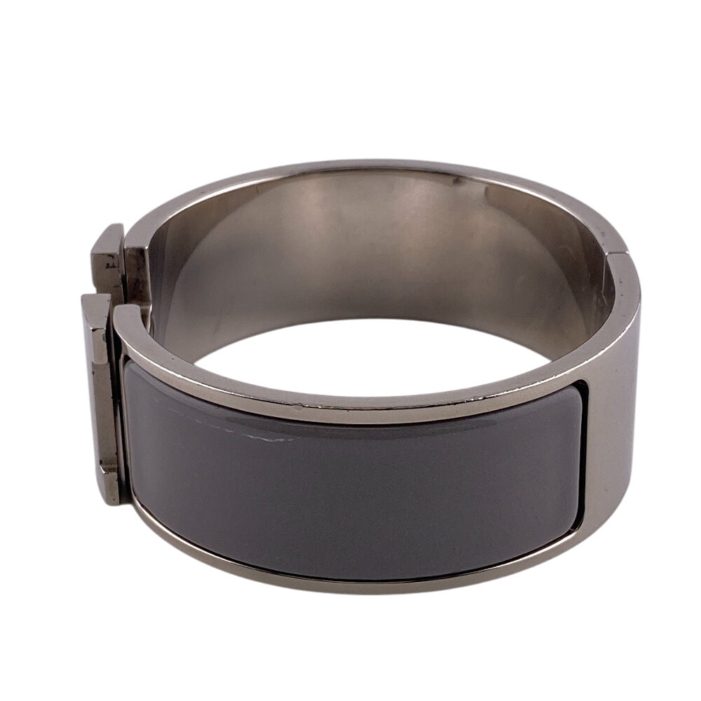 HERMES Bangle Gold Plated gray clicclacGM