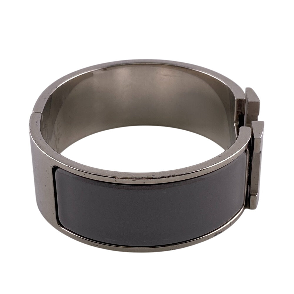 HERMES Bangle Gold Plated gray clicclacGM