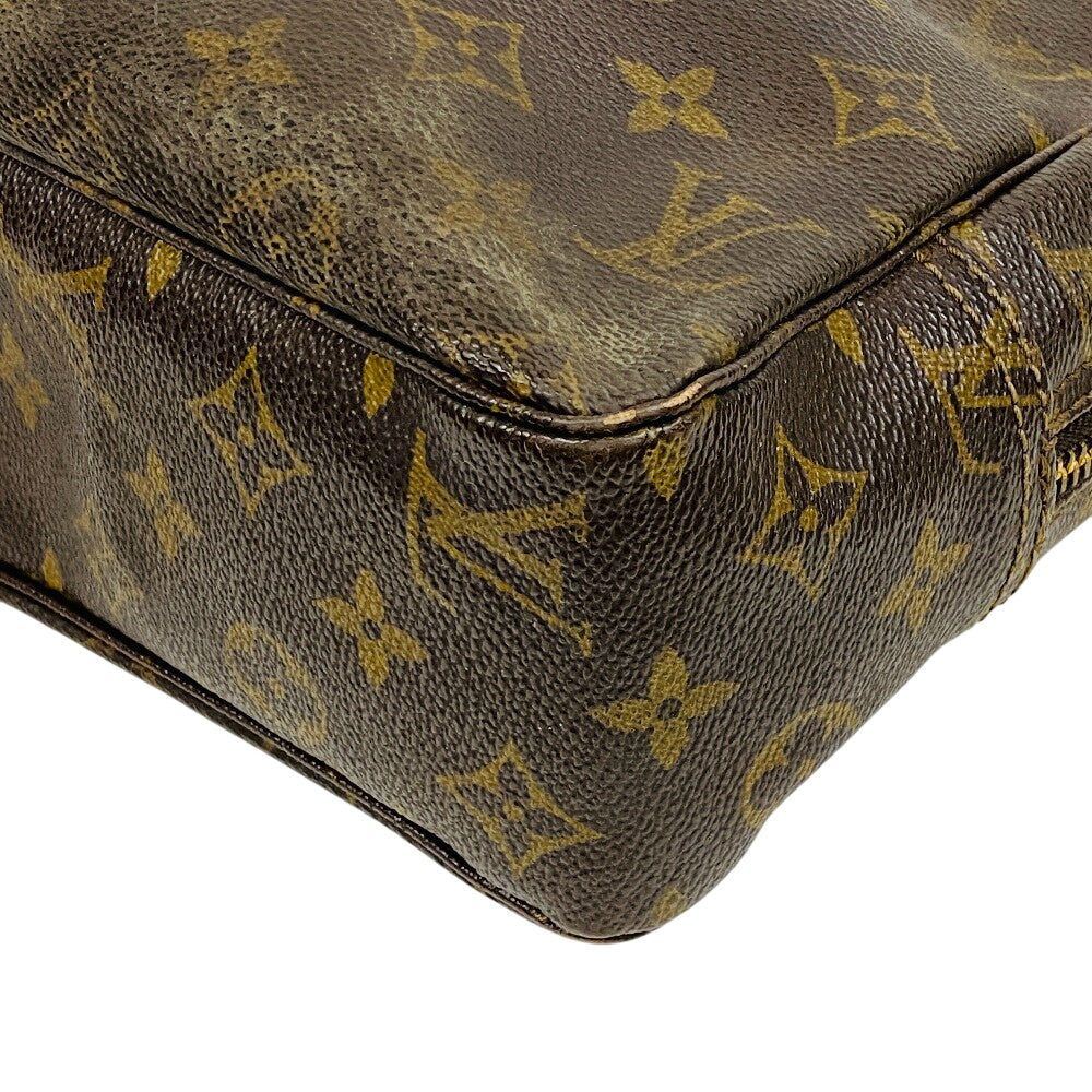 LOUIS VUITTON business bag M47522 leather Brown Monogram Truth Cracking Ty 28 unisex(Unisex)