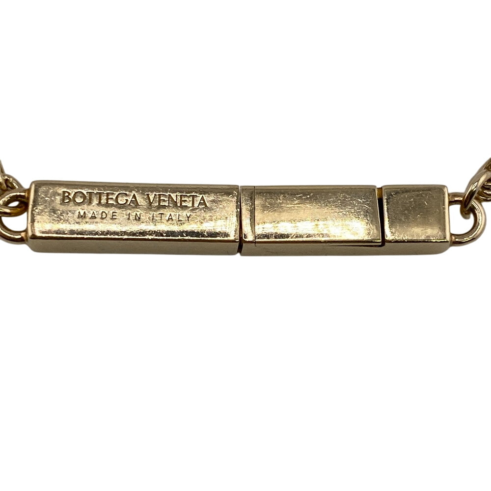 BOTTEGAVENETA bracelet 703427 VAHU4 7002 Sterling Silver, Enamel gold Triple Chain ID Women(Unisex) L