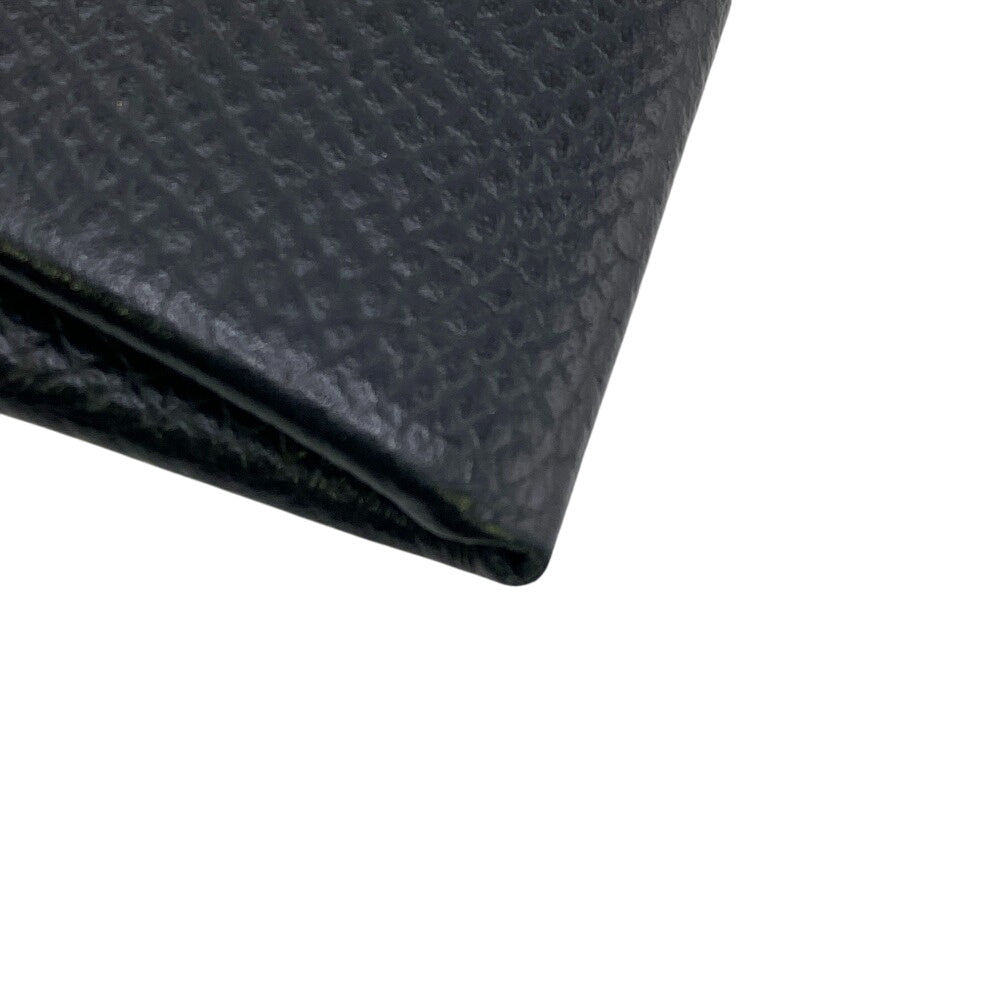 HERMES Coin case Epsom black Bastia mens(Unisex)