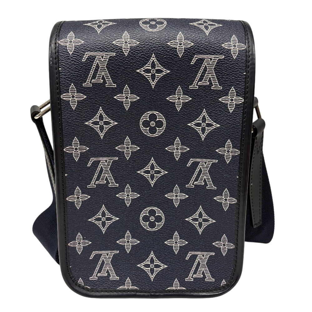 LOUIS VUITTON Shoulder Bag M54246 leather Navy Monogram savanna Messenger BB Women(Unisex)