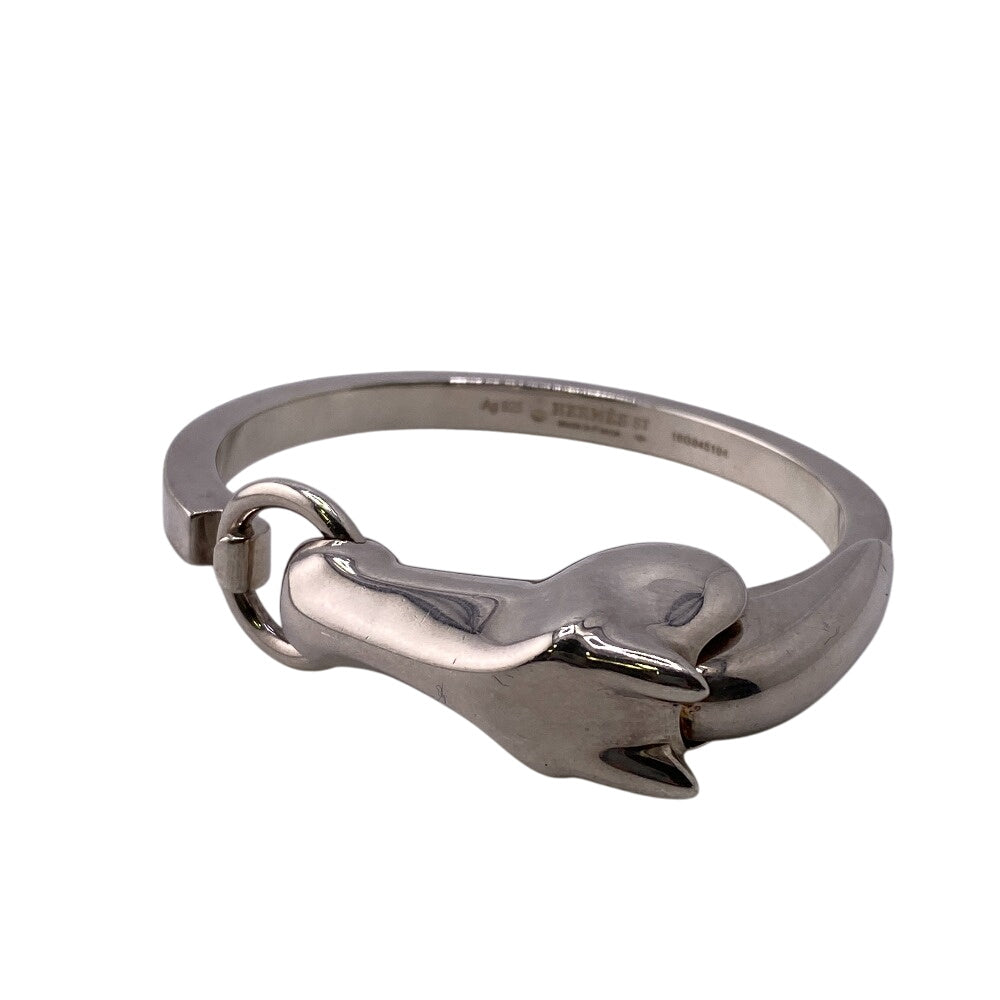 HERMES bracelet Silver925 Silver gallop mens(Unisex)