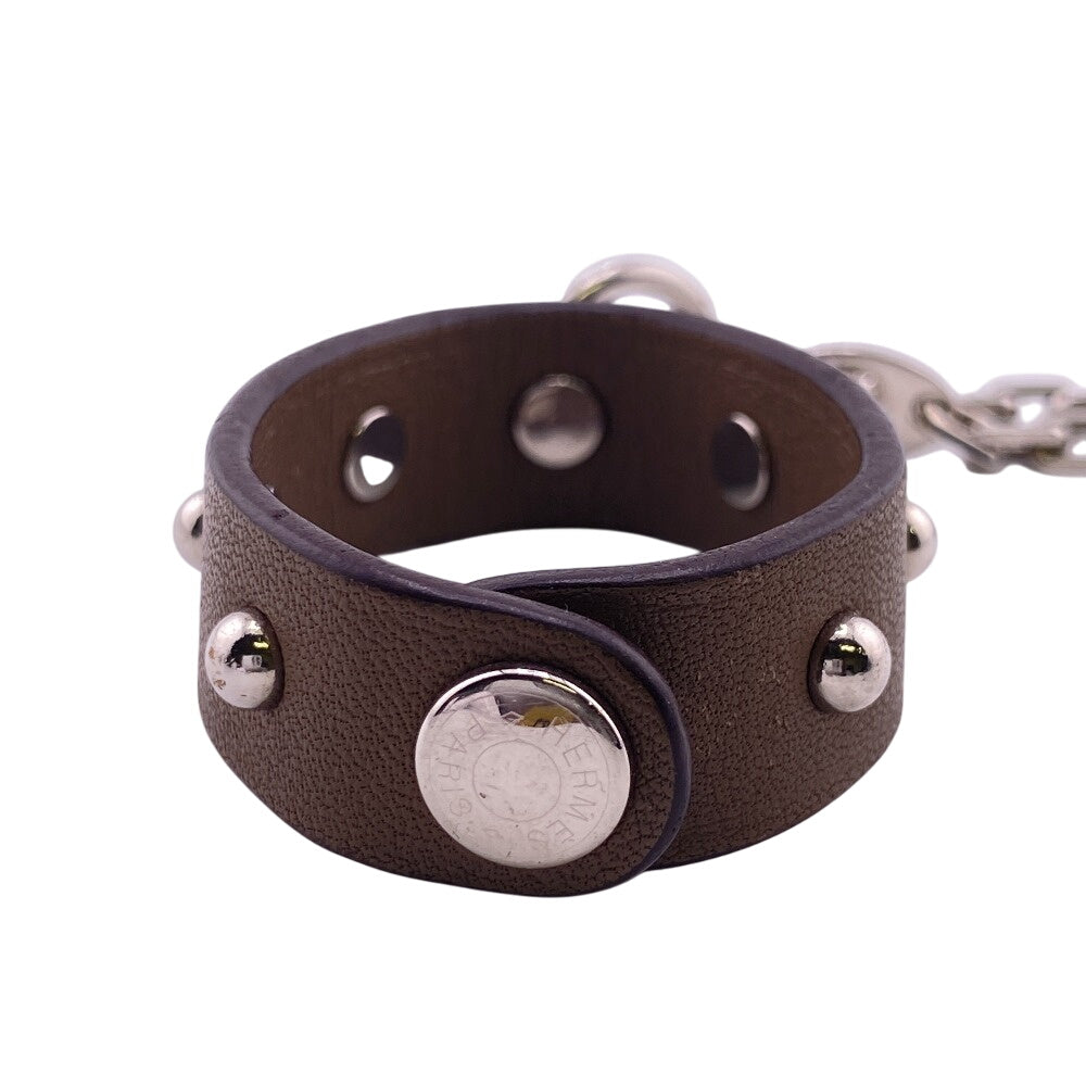 HERMES Other fashion goods Vaux Swift gray Etope saddle