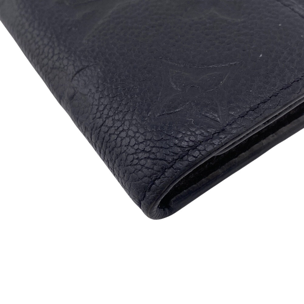 LOUIS VUITTON Key case Key holder M64421 leather black Monogram Unplant Multicles6