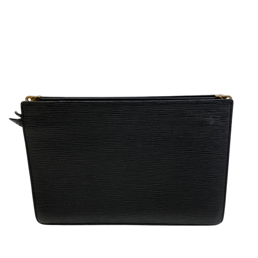 LOUIS VUITTON business bag M52112 Epi Leather black Clutch bag Epi Enghien mens