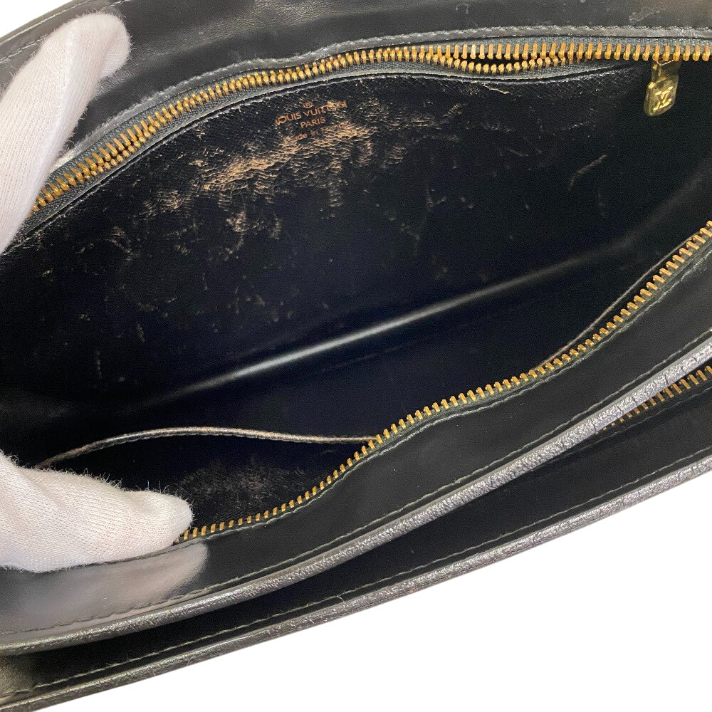 LOUIS VUITTON business bag M52112 Epi Leather black Clutch bag Epi Enghien mens
