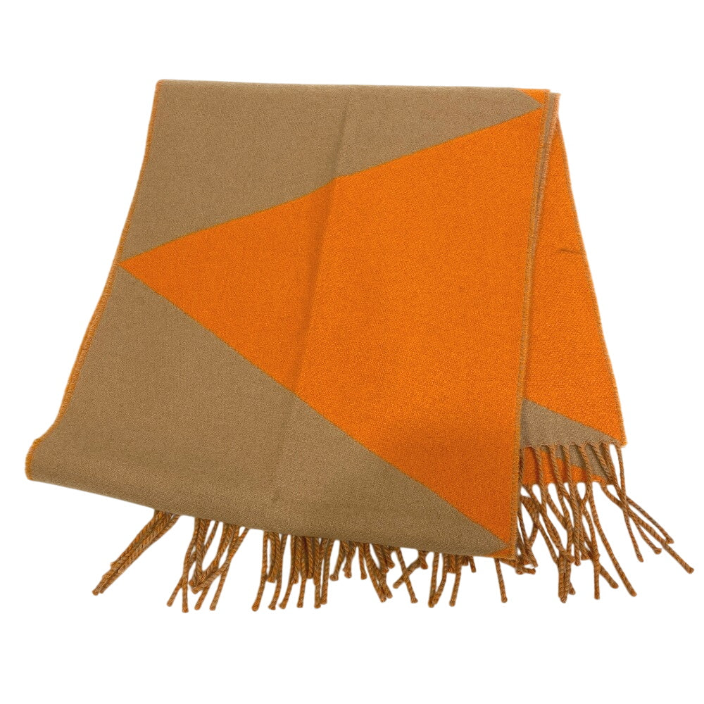 HERMES Scarf cashmere beige Cashmere 100% Stall shawl By color Women
