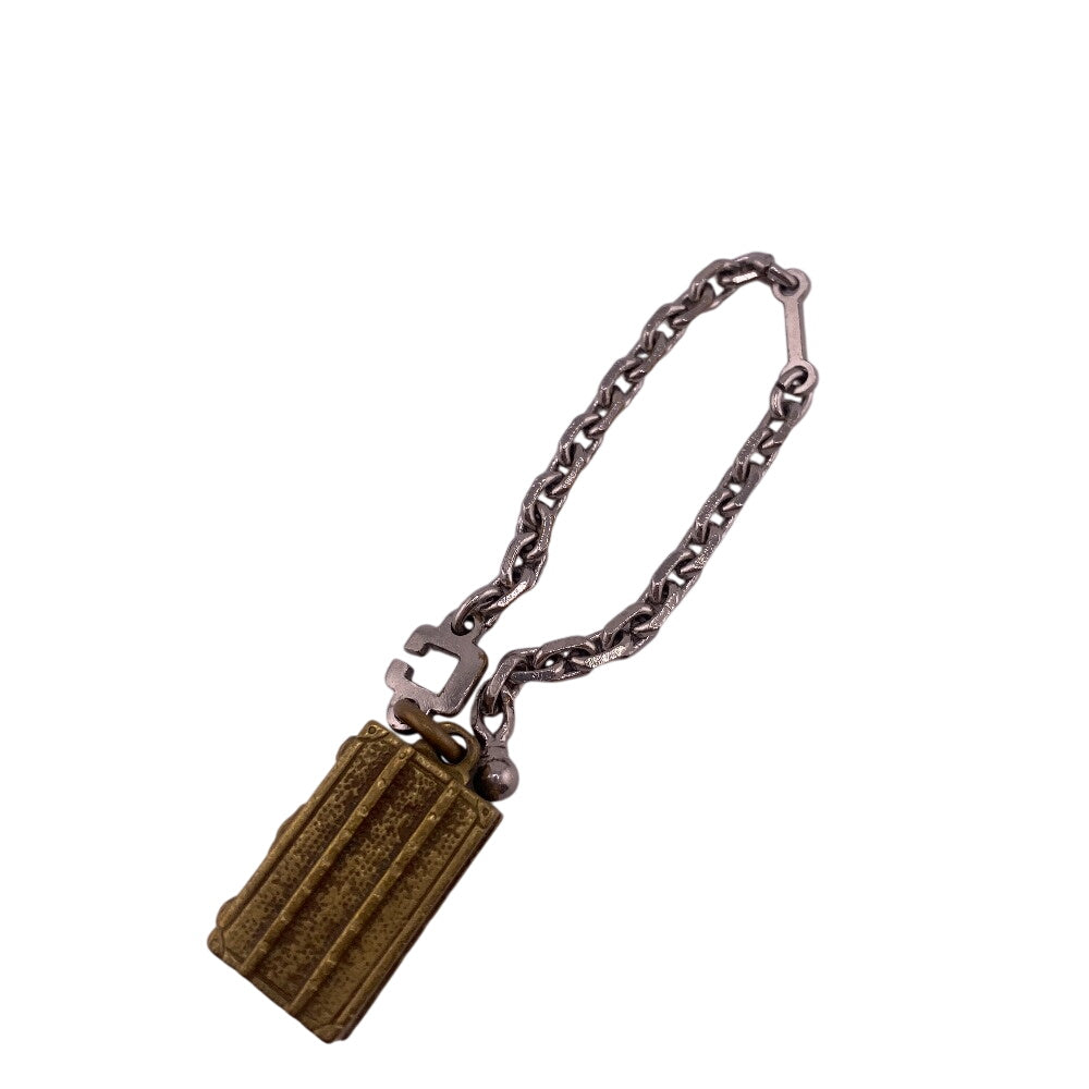 LOUIS VUITTON key ring Model number unknown metal gold Limited edition charm Trunk motif mens