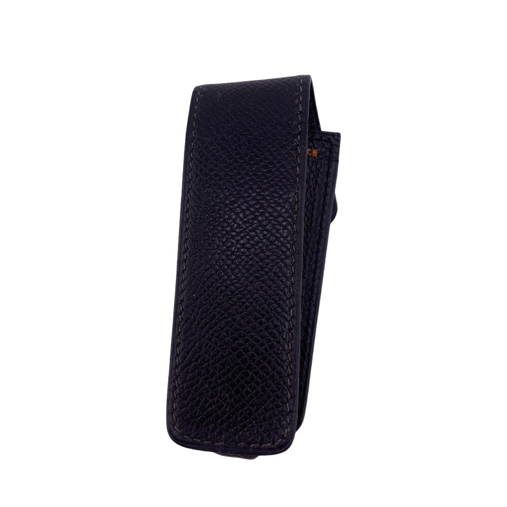 HERMES Other accessories leather black Serie