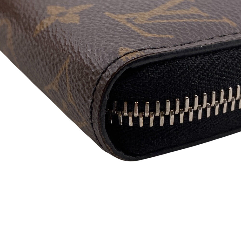 LOUIS VUITTON Long Wallet Purse M69407 Monogram, Leather Brown Monogram macacer Zippy Dragonne