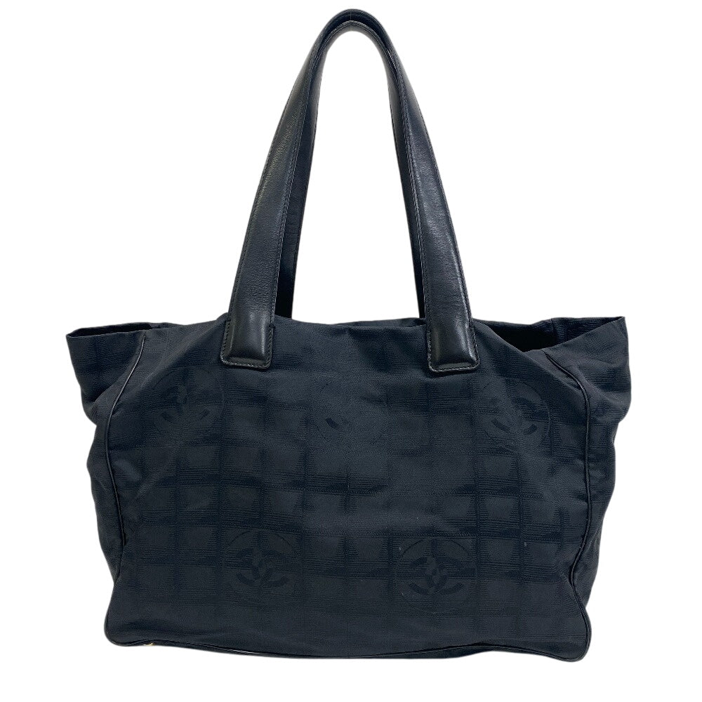 CHANEL Tote Bag Nylon black New Travel Line MM Women
