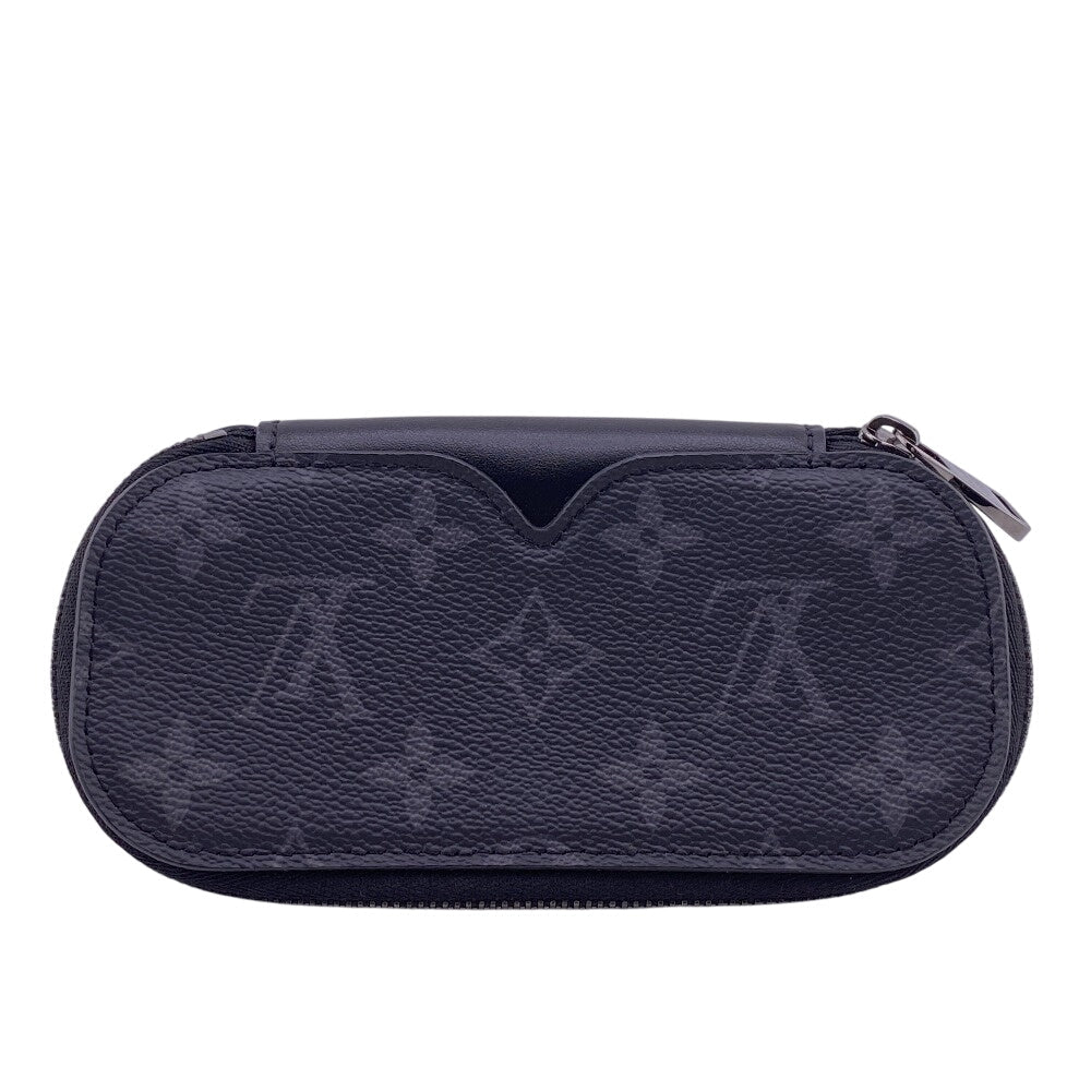 LOUIS VUITTON glasses case GI0654 Monogram Eclipse black Monogram Eclipse Etui Lunet GM mens