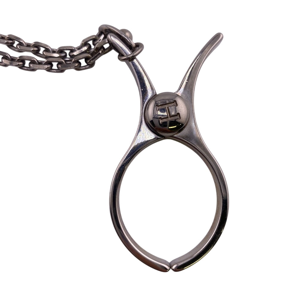 HERMES Other accessories Gold Plated Silver Glove holder Philoo Women(Unisex)