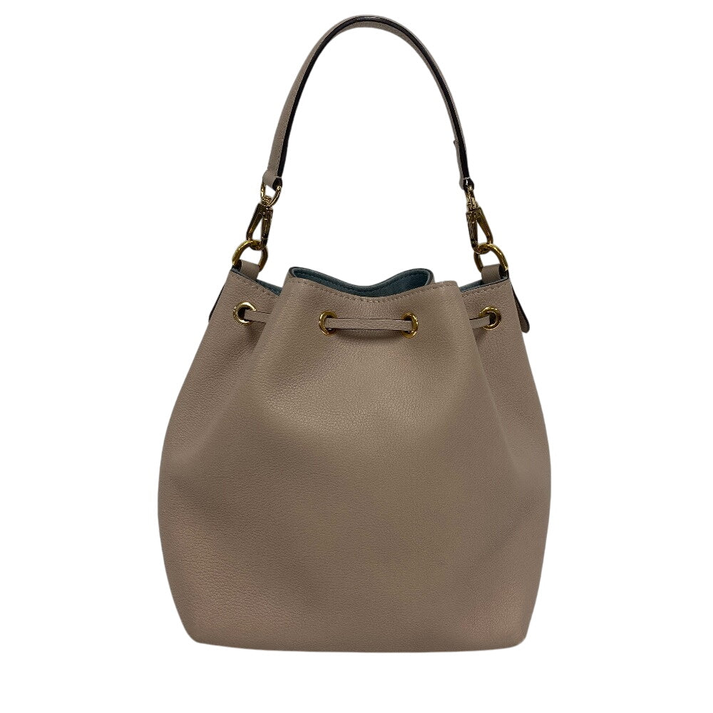 LOUIS VUITTON Handbag M57688 leather beige Drawstring Shoulder Bag Rock Me BucketNV Women