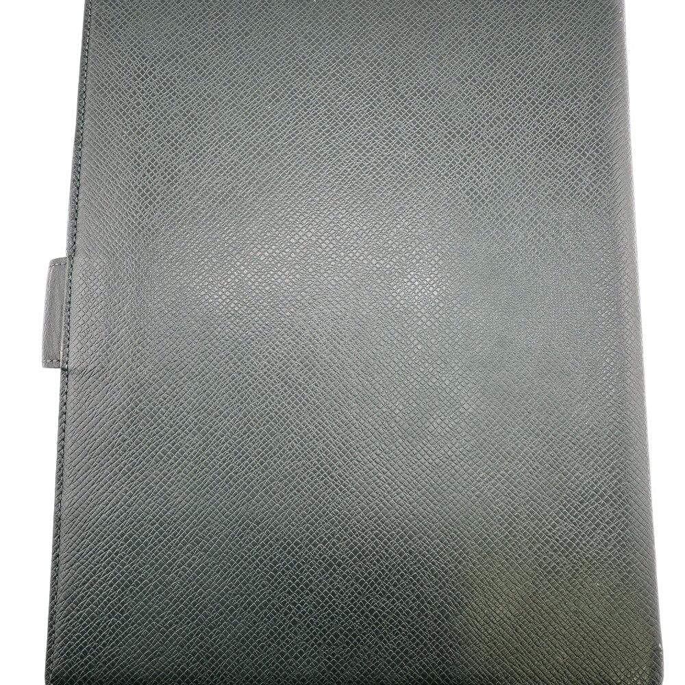LOUIS VUITTON Notebook cover R20705 leather green Taiga Epithea Agenda GM mens