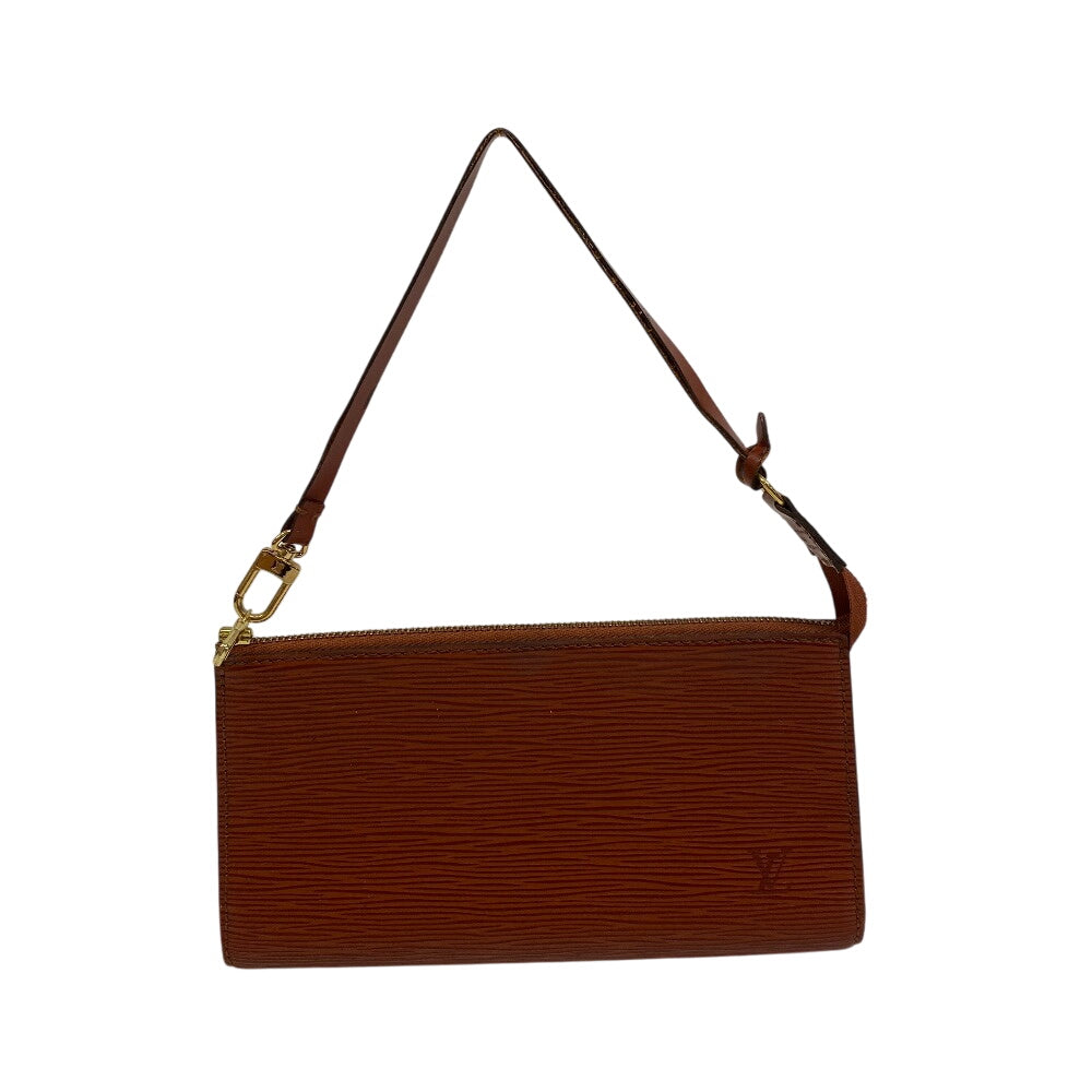 LOUIS VUITTON Pouch M52953 Epi Brown Epi Pochette Accessoar Women