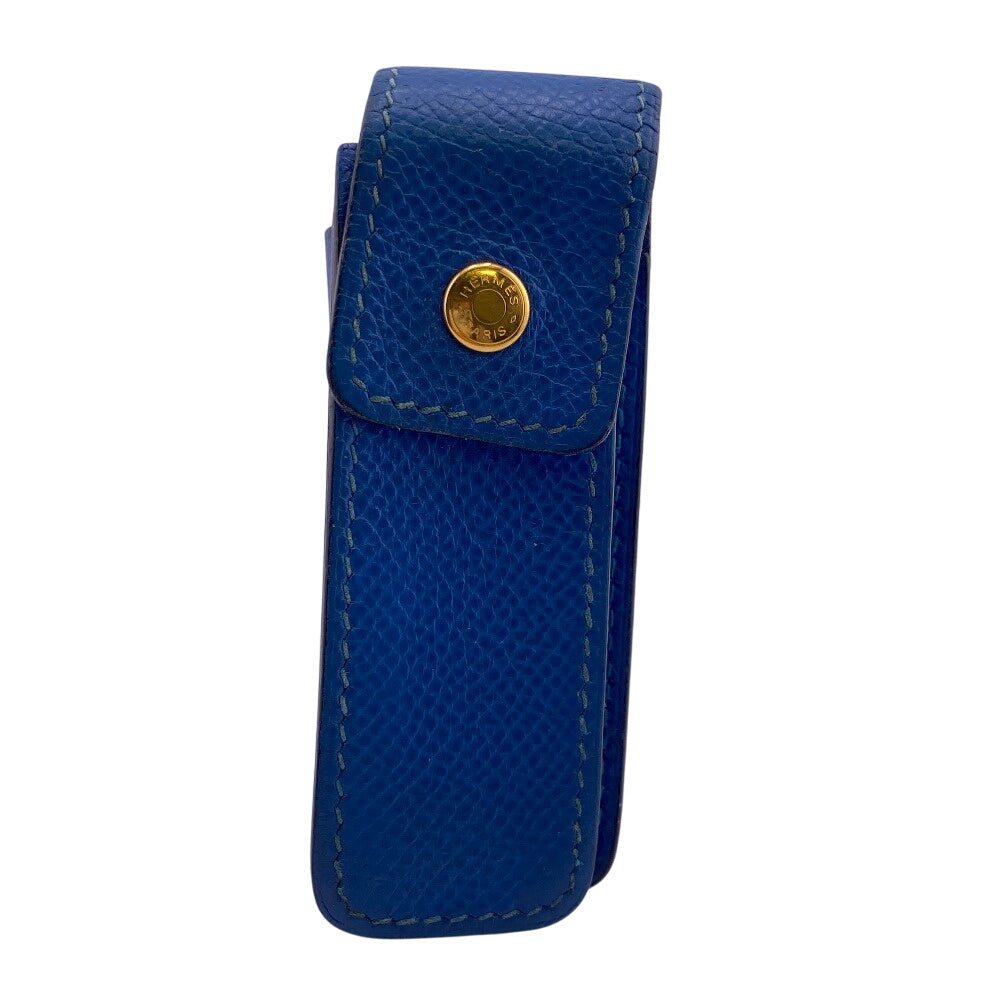HERMES Other accessories leather blue Serie