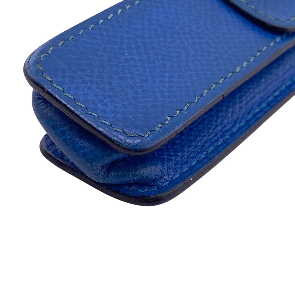 HERMES Other accessories leather blue Serie
