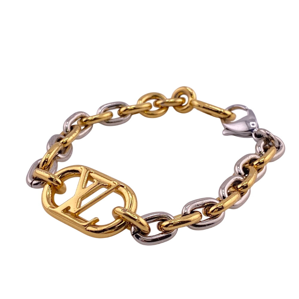 LOUIS VUITTON bracelet M00622 Gold Plated gold Chain Collier Every day Women(Unisex)
