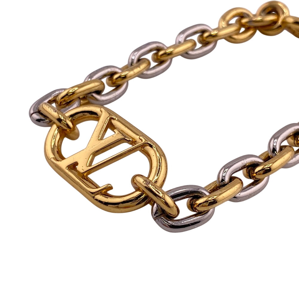 LOUIS VUITTON bracelet M00622 Gold Plated gold Chain Collier Every day Women(Unisex)