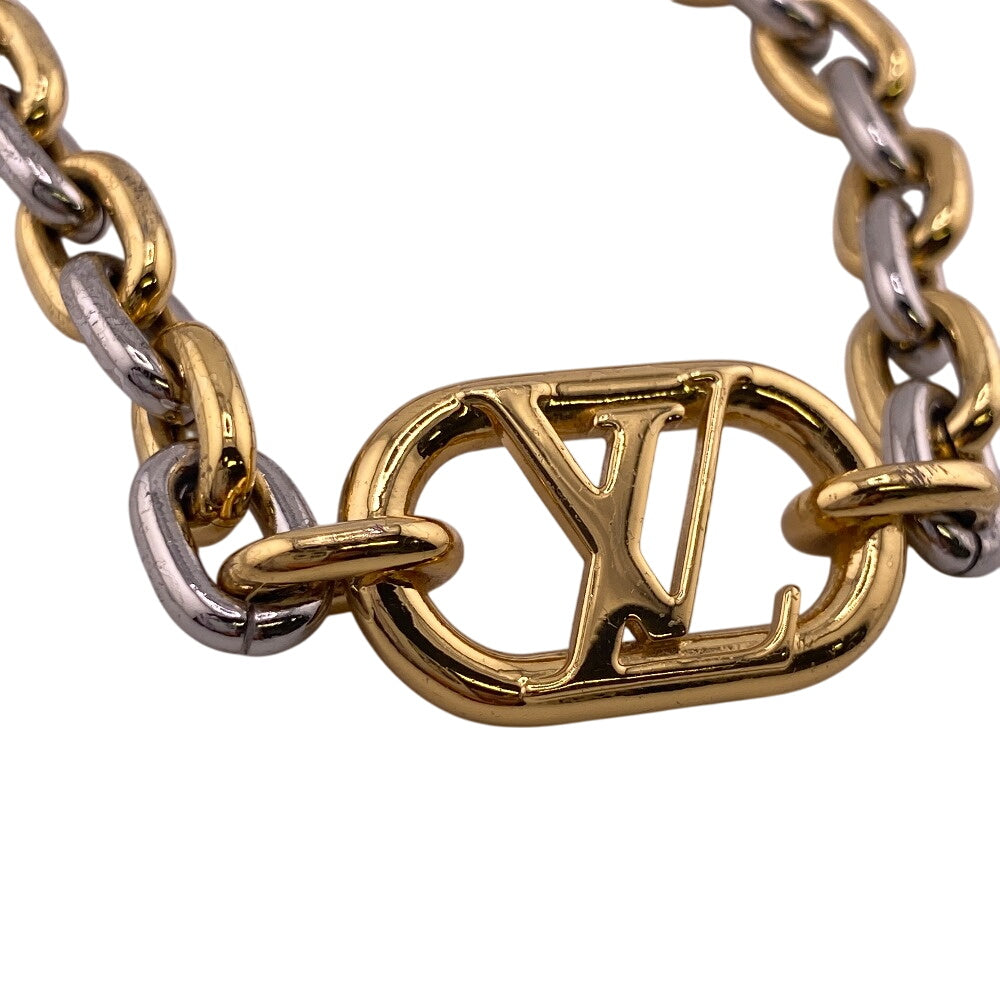 LOUIS VUITTON bracelet M00622 Gold Plated gold Chain Collier Every day Women(Unisex)