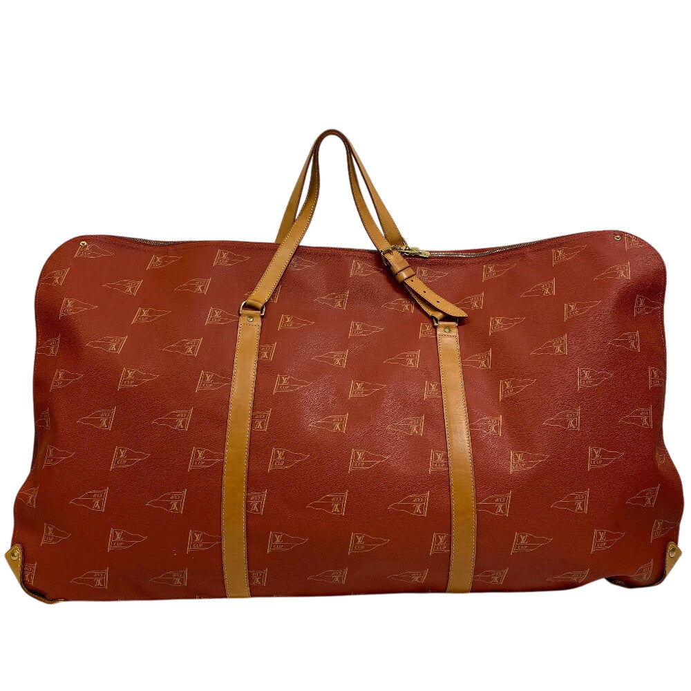 LOUIS VUITTON Travel case M80020 leather Orange Garment case Kabul louis vuitton cup mens(Unisex)