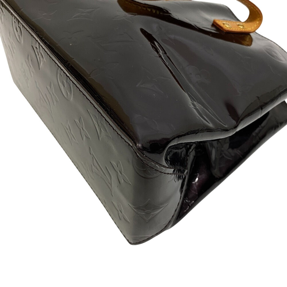 LOUIS VUITTON Tote Bag M91993 Patent leather Amarrant Vernis Lead PM Women
