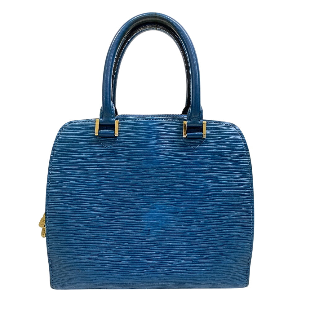 LOUIS VUITTON Handbag M52055 leather blue Epi Ponneuf Women