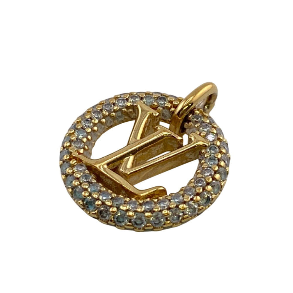 LOUIS VUITTON Necklace M00759 Gold Plated, Rhinestone gold Collier Louise by Night