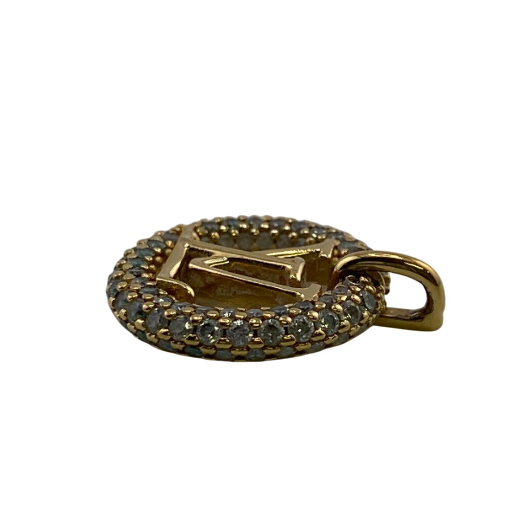 LOUIS VUITTON Necklace M00759 Gold Plated, Rhinestone gold Collier Louise by Night