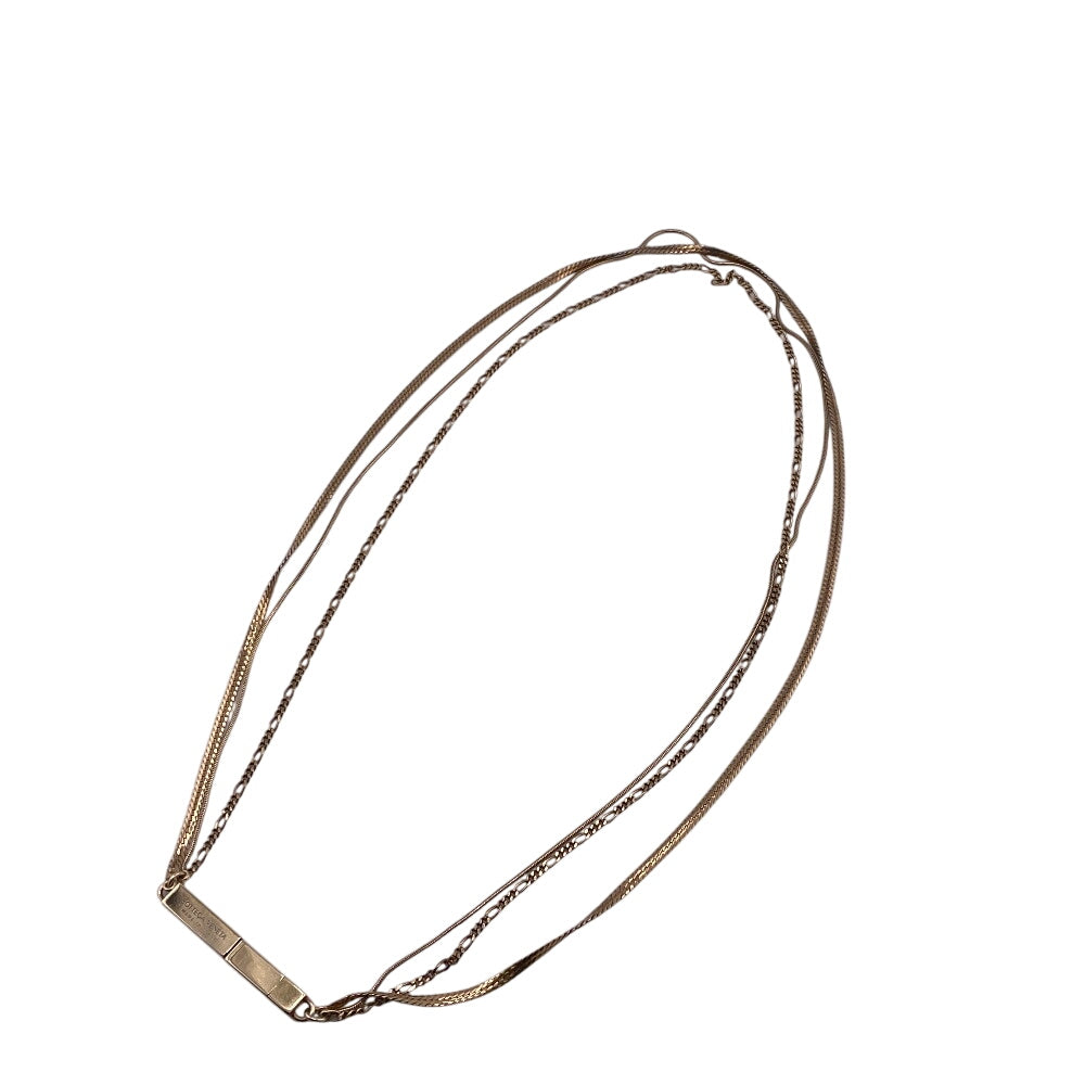 BOTTEGAVENETA Necklace Gold Plated gold