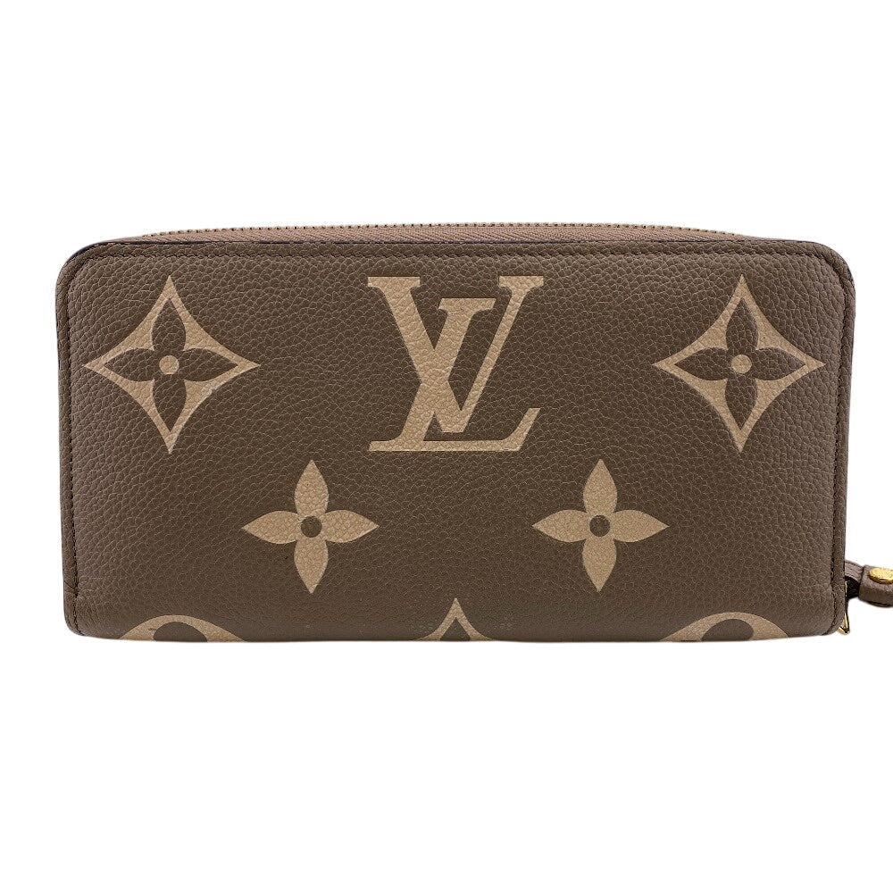 LOUIS VUITTON Long Wallet Purse M69794 leather Tour rail Monogram Ann Platt Zippy wallet